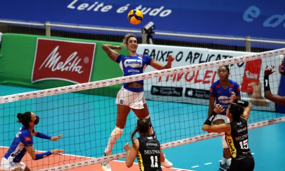 Dentil Praia e Minas Tênis Clube Campeonato Mineiro de vôlei feminino