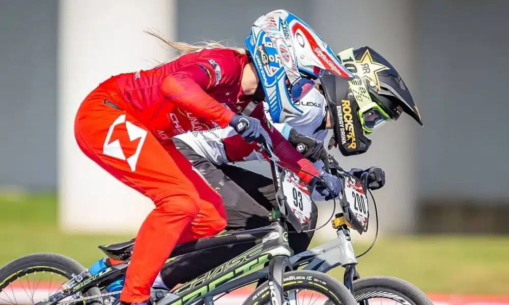 Priscilla Stevaux para na semi e Bruno Cogo cai nas quartas na Copa do Mundo de ciclismo BMX