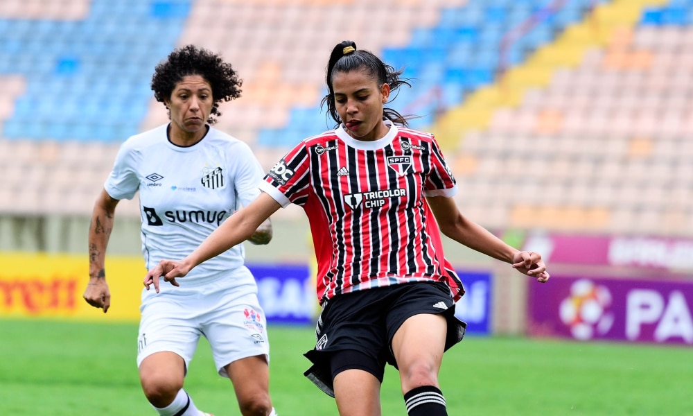 São Paulo vence o Santos no jogo de ida da semifinal do Paulistão Feminino