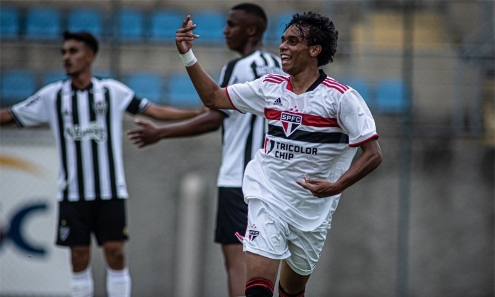 São Paulo vence Atlético-MG na semifinal da Copa do Brasil Sub-17