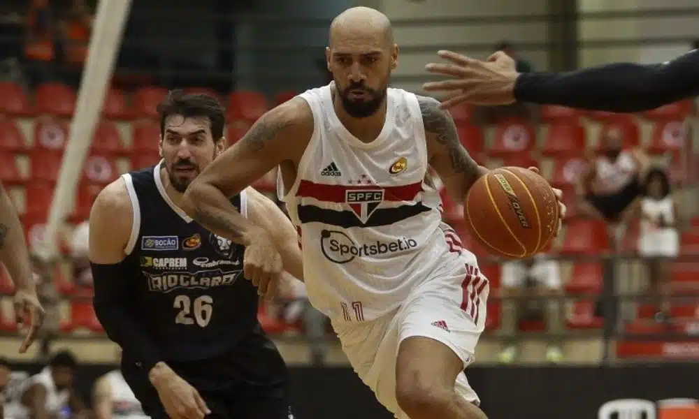 São Paulo x Rio Claro - Paulista de Basquete. -