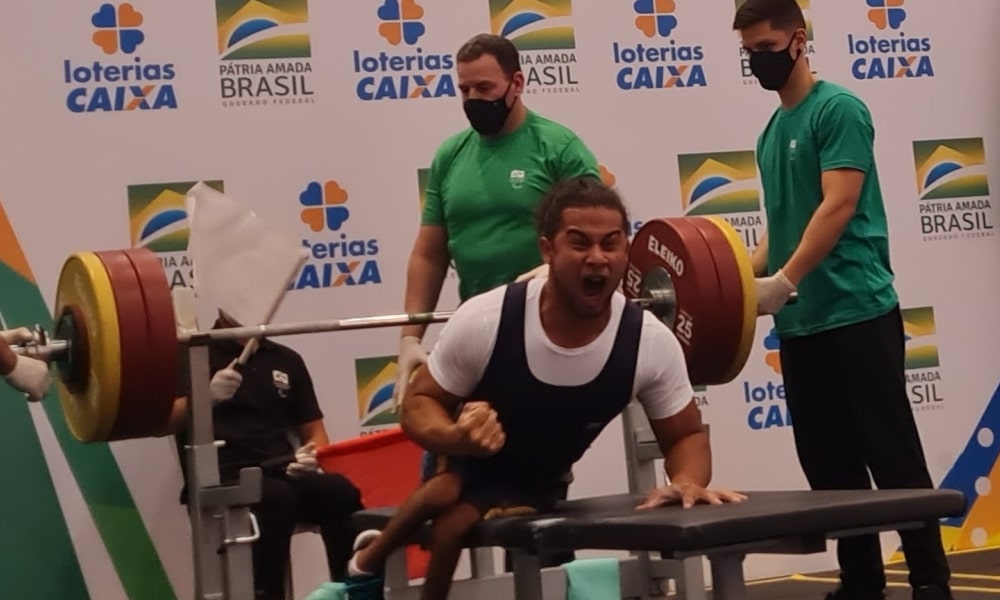 Atletas conseguem índice para o Mundial de halterofilismo paralímpico