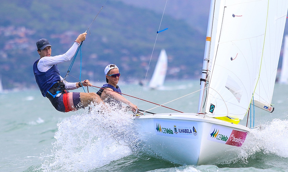 Alex Kuhl Marcos Arndt vela 470 mista Copa Brasil de Vela