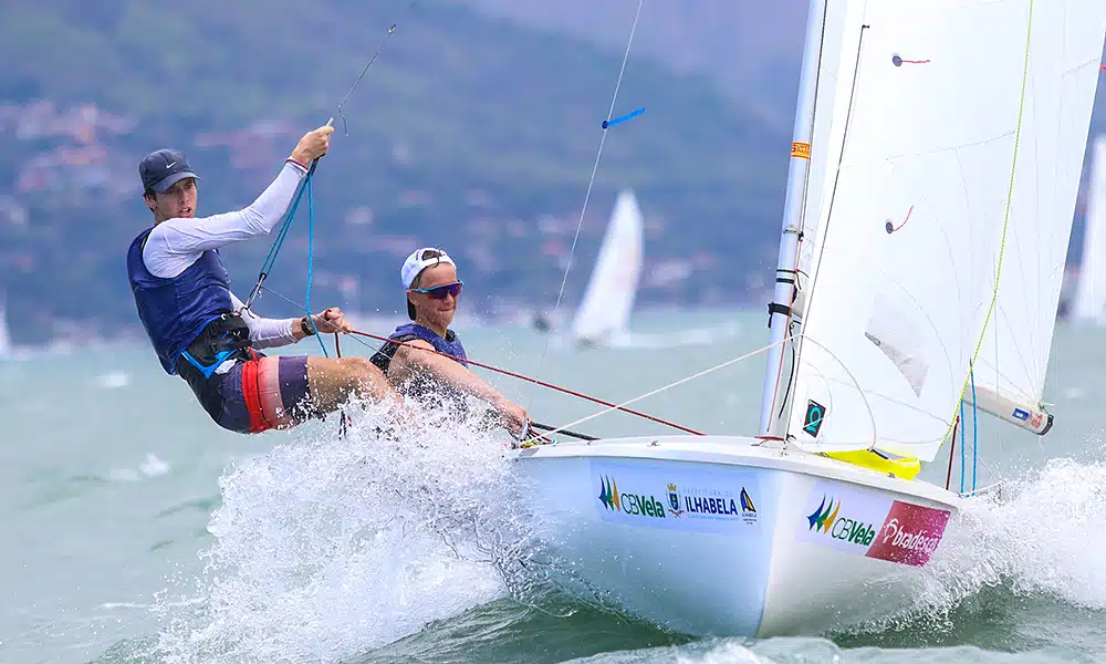Alex Kuhl Marcos Arndt vela 470 mista Copa Brasil de Vela
