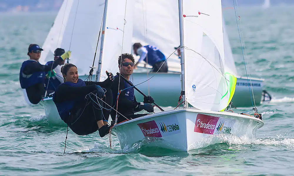 Ana Barbachan Rodrigo Duarte vela 470 mista Copa Brasil de Vela