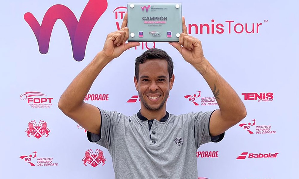 Daniel Dutra Silva tênis ITF de Lima campeão