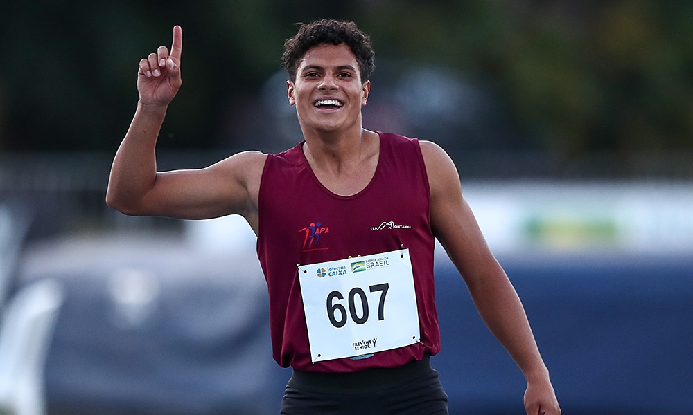 Gabriel Boza salto em altura atletismo Sul-Americano Sub-23
