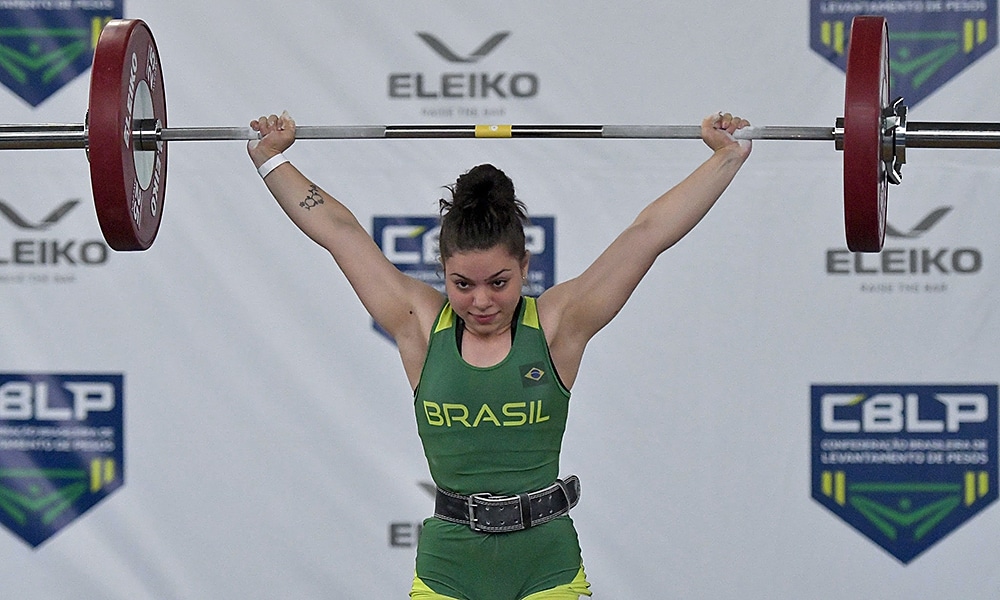Julia Vieira Mundial Sub-17 Levantamento de Pesos