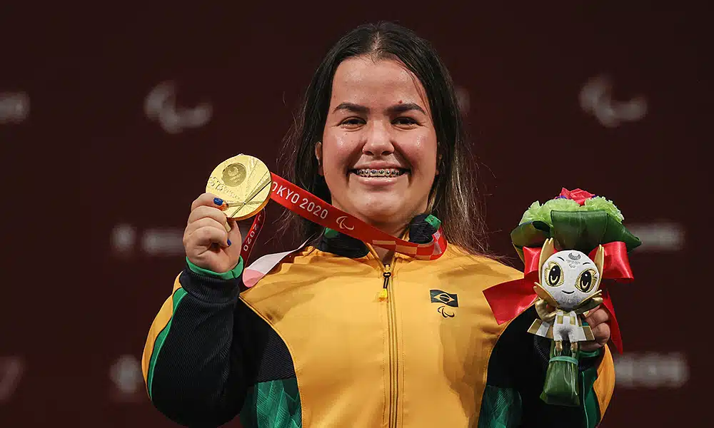 Mariana D'Andrea medalha de ouro halterofilismo Jogos Paralímpicos de Tóquio 2020 Mundial de halterofilismo Georgia