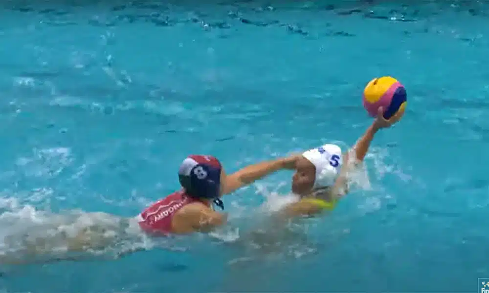 Brasil Hungria Mundial Júnior de polo aquático feminino