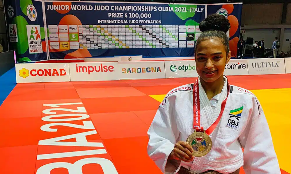 Rafaela Batista Campeonato Mundial Júnior de judô medalha de bronze