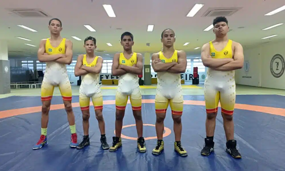 Ryan Soares João Pedro Amorim Wilson Soares Antônio Martins Pan-americano Sub-15 de wrestling