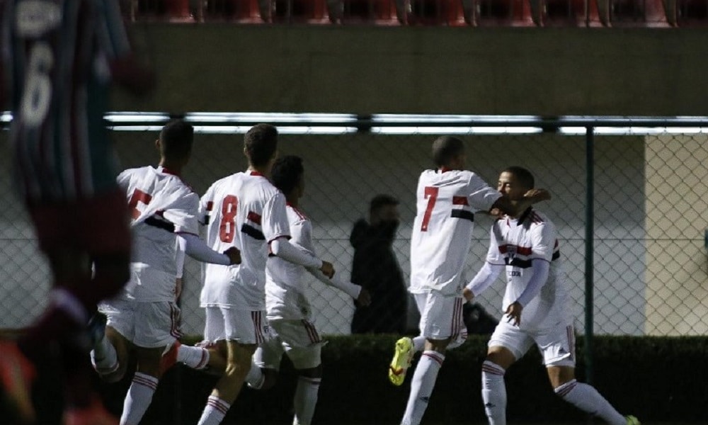 São Paulo vence o Fluminense e Copa do Brasil sub-17