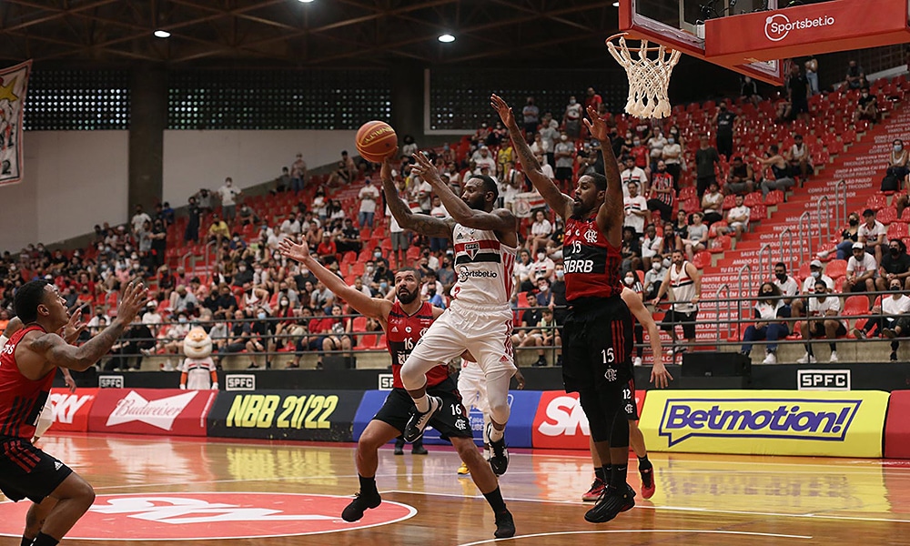 São Paulo Flamengo NBB basquete masculino