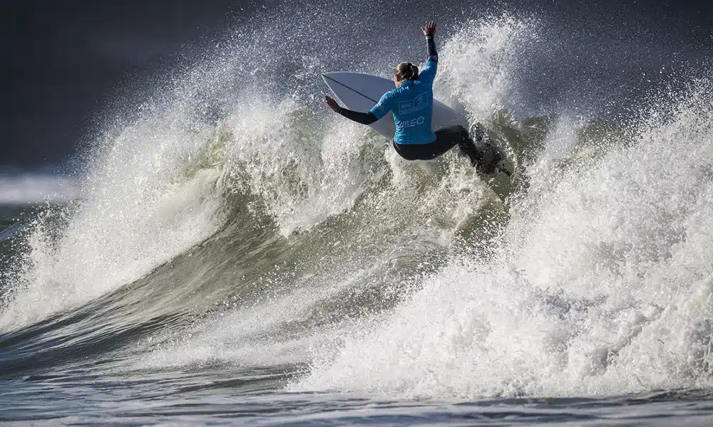 Summer Macedo surfe feminino Challenger Series de Portugal