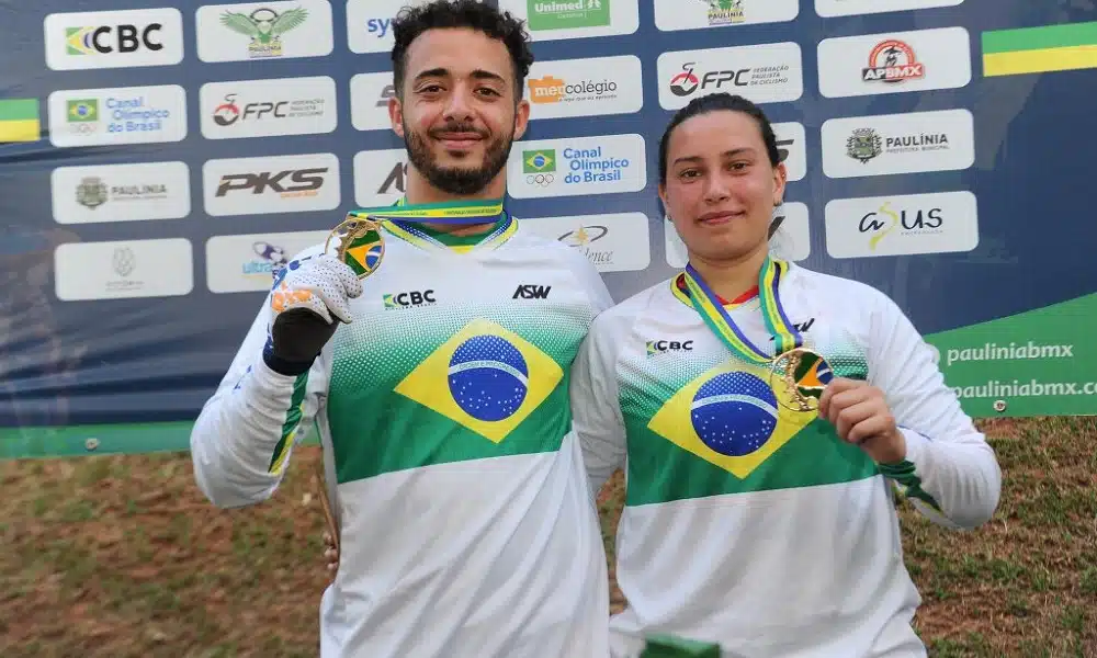 Bruno Cogo e Maitê Barreto BMX