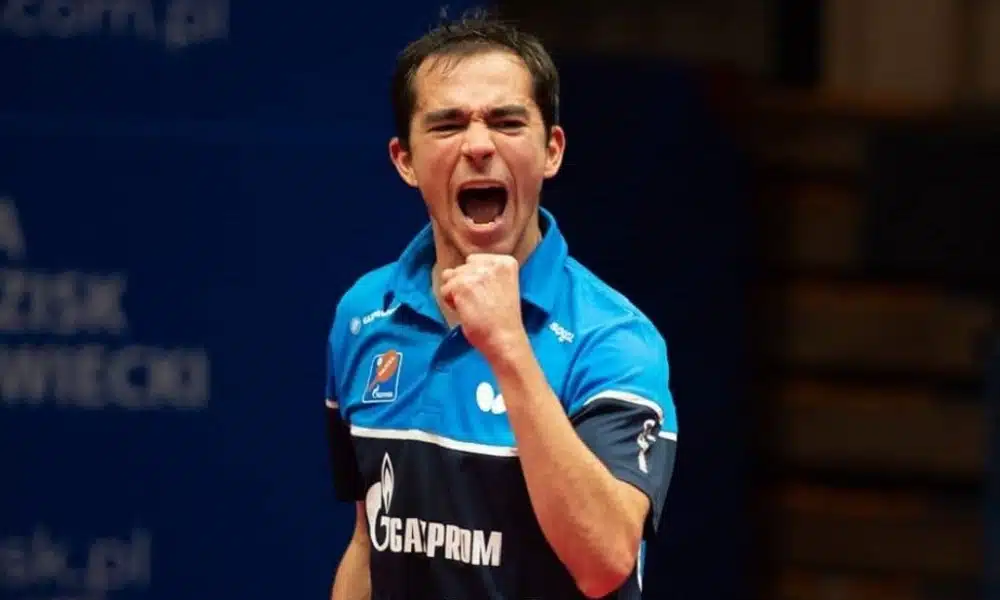 Hugo Calderano Champions League de tênis de mesa