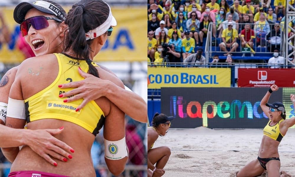 ÁgathaDuda x TaianaHegeile, AndréGeorgeVitor FelipeRenato - Etapa de ITapema do Circuito Mundial - Final