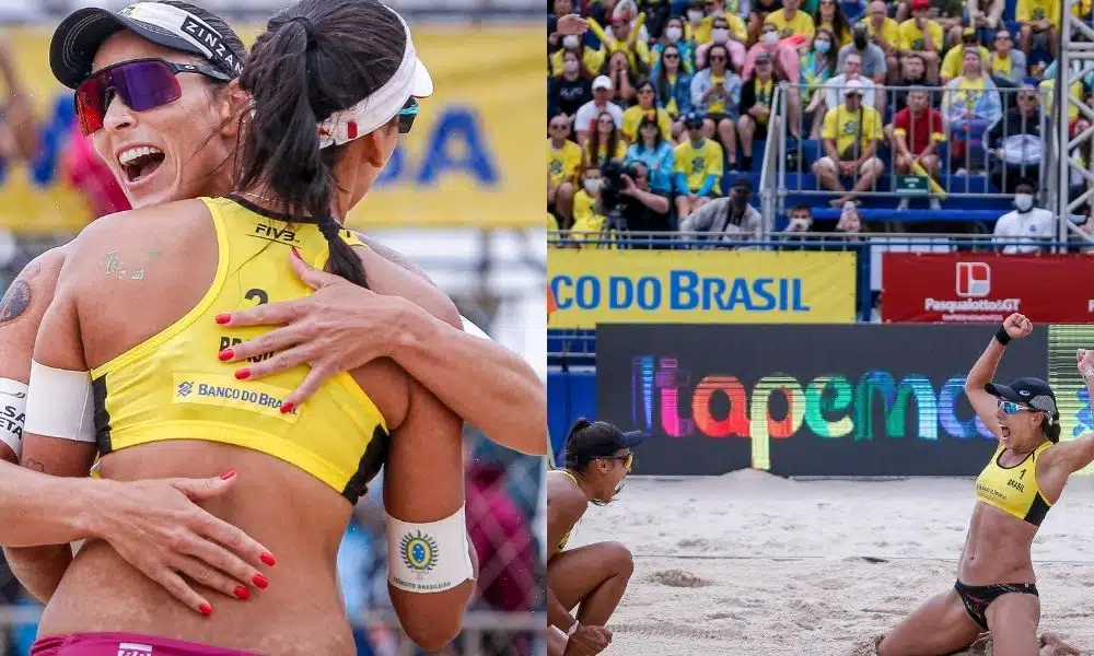 ÁgathaDuda x TaianaHegeile, AndréGeorgeVitor FelipeRenato - Etapa de ITapema do Circuito Mundial - Final