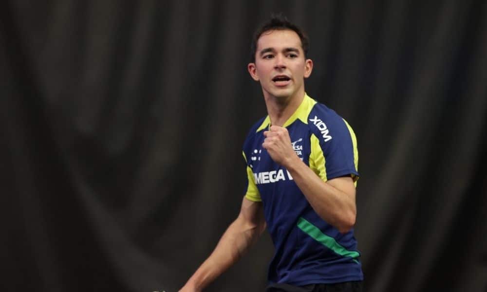 Com Hugo Calderano, Brasil disputa o Campeonato Pan-Americano de tênis de mesa