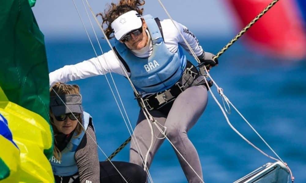Martine e Kahena mantêm quarta posição no segundo dia do Mundial de 49er FX