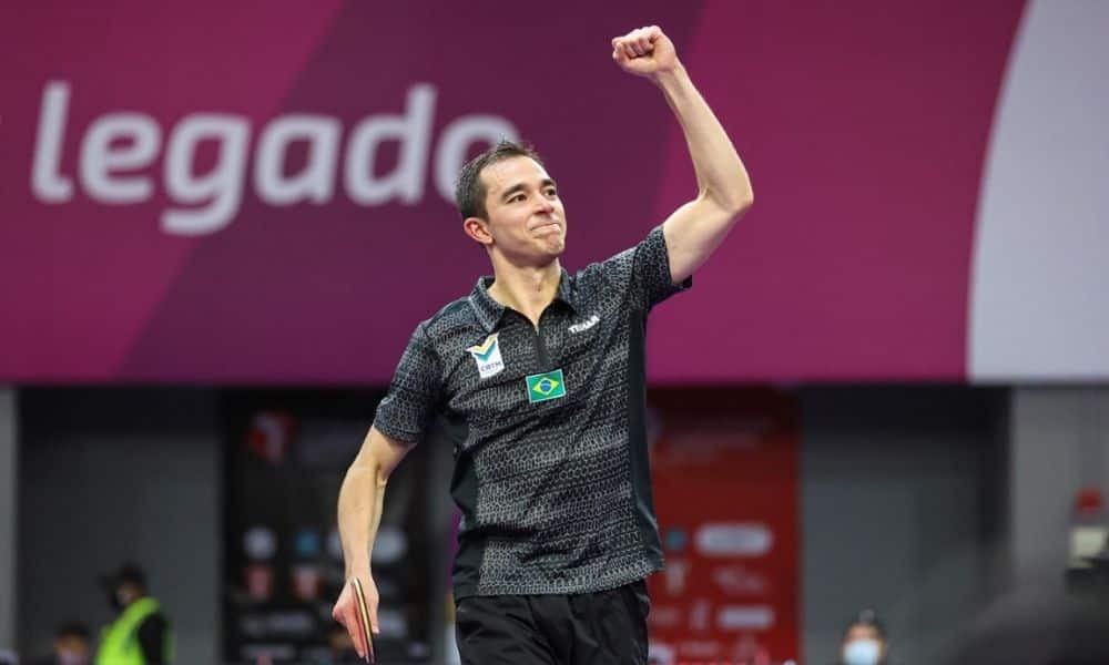 Hugo Calderano será quarto do mundo após título do Pan-Americano