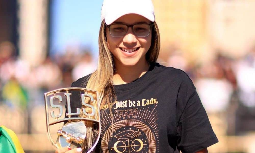 Pâmela Rosa é bicampeã mundial de skate street