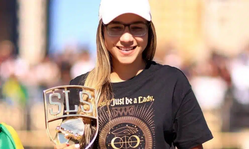 Pâmela Rosa é bicampeã mundial de skate street