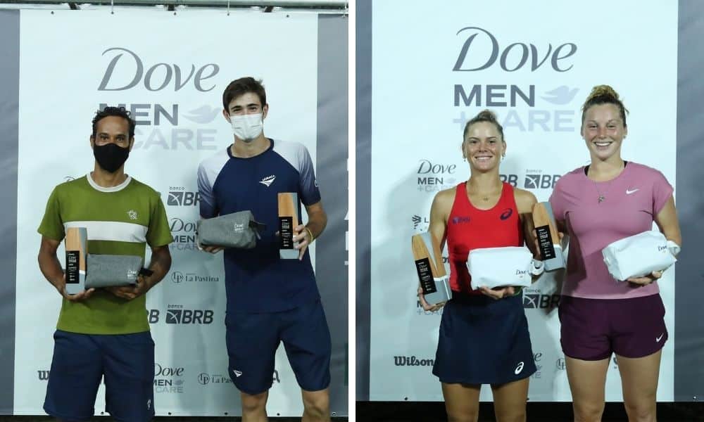 Danniel Dutra Silva/Gustavo Heide e Laura Pigossi/Anna Siskkova