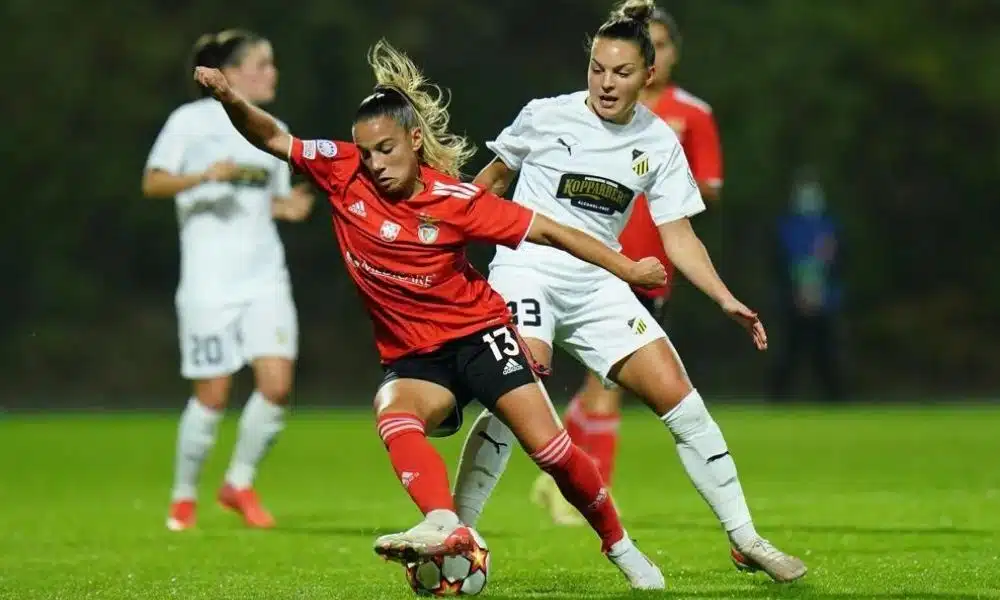 Benfica x BK Backen - Champions League feminina de futebol