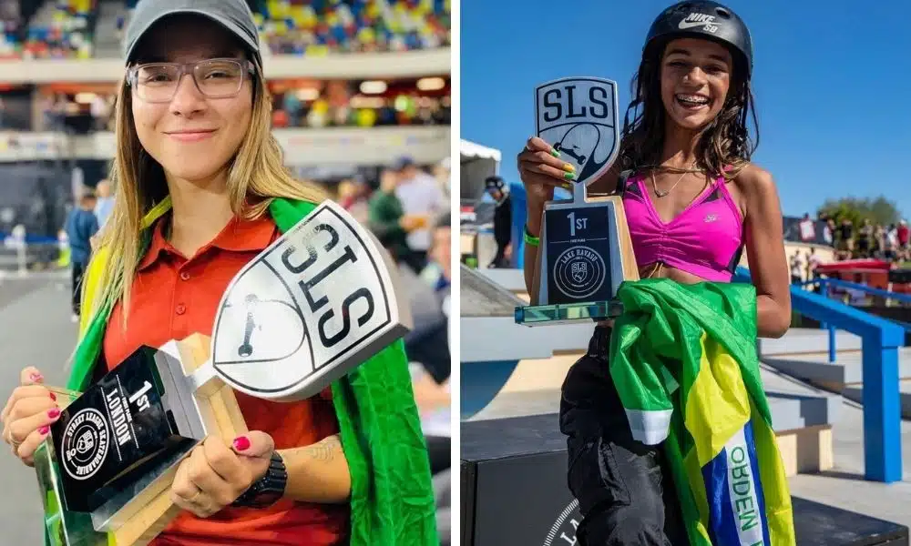 Pâmela Rosa e Rayssa Leal fazem dobradinha na final da Street League