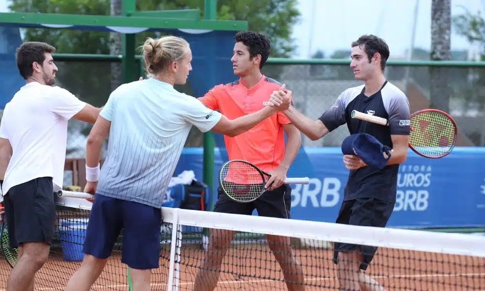 Mateus Alves e Gustavo Heide decidem torneio de duplas em Brasília