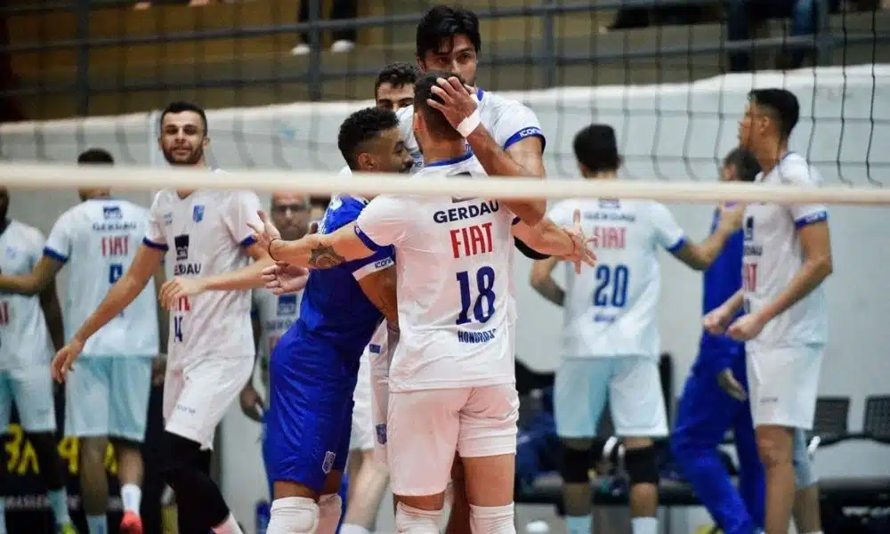 Guarulhos x Minas - Superliga masculina de vôlei