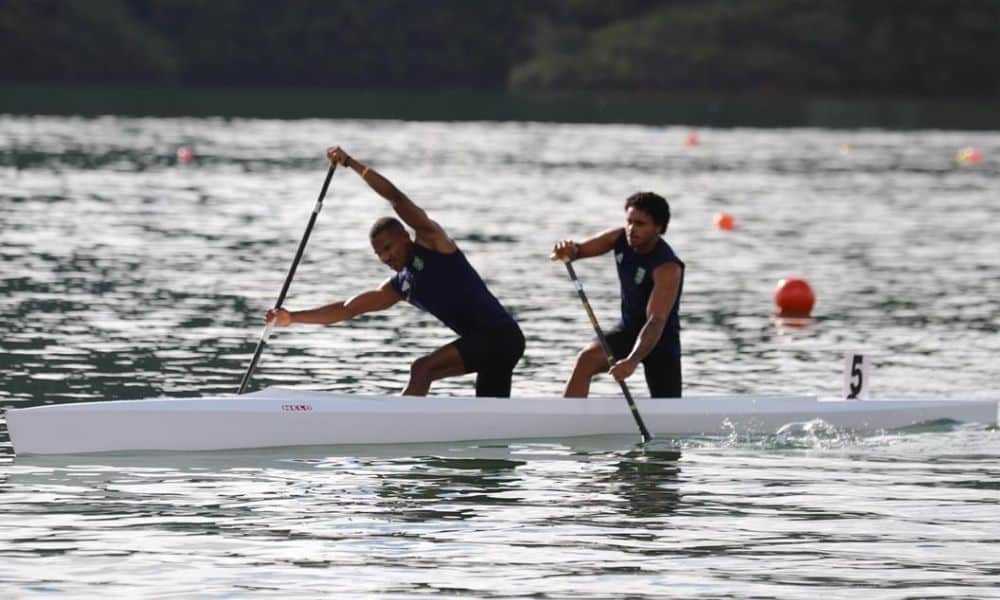 Diego Nascimento e Evandilson Neto são ouro no C2 1000 m