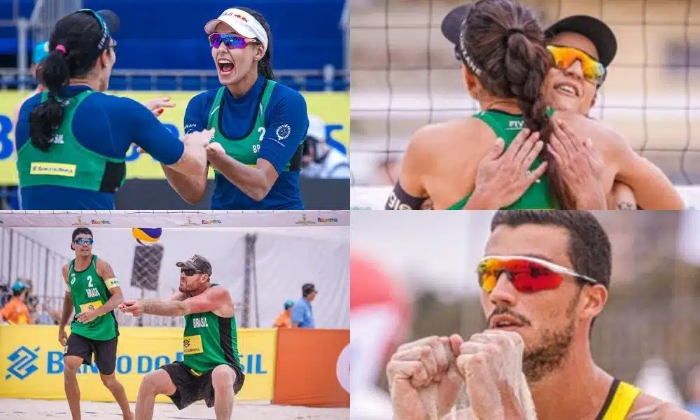 Duplas brasileiras - Etapa de Itapema Circuito Mundial de Vôlei de Praia