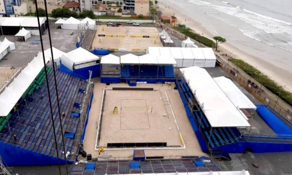 Etapa de Itapema do Circuito Brasileiro de Vôlei de Praia