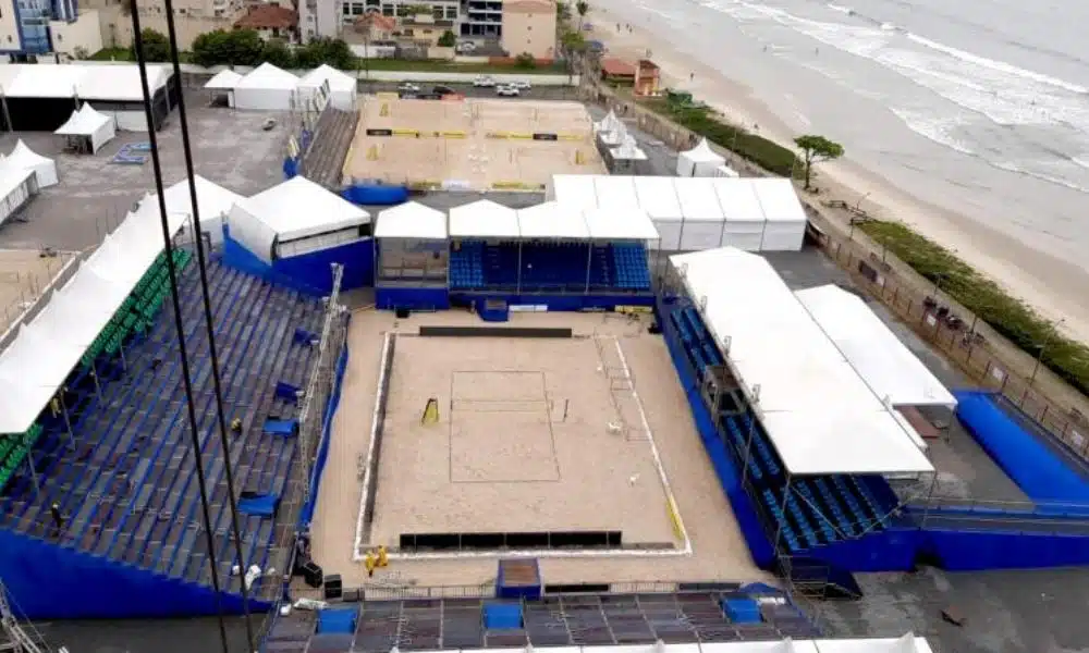 Etapa de Itapema do Circuito Brasileiro de Vôlei de Praia