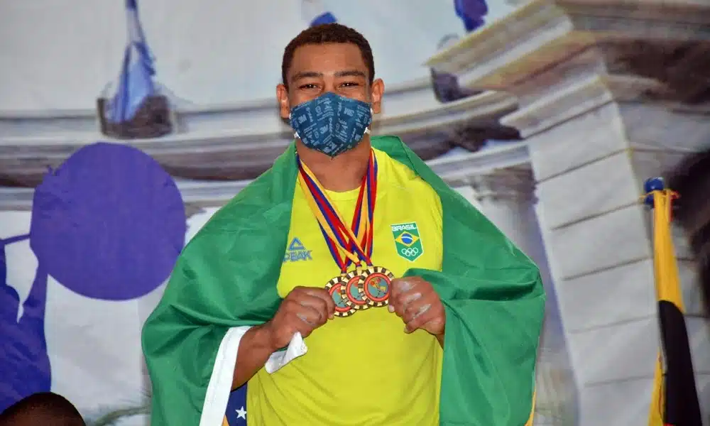 Josué Ferreira Pan-Americano levantamento de peso