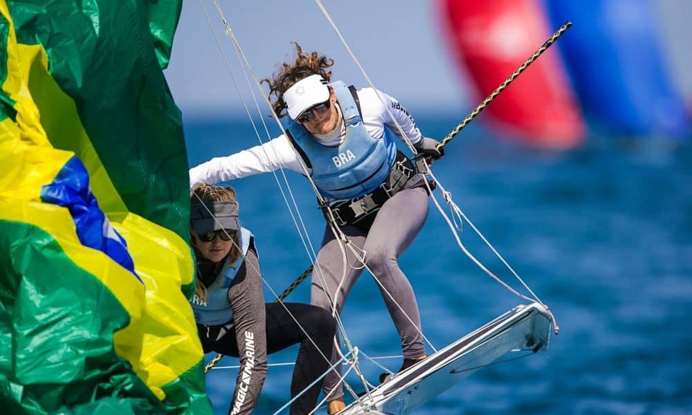 MArtine Grael Kahena Kunze Mundial de 49er FX