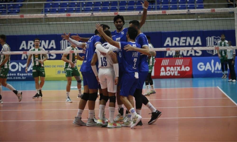 MINAS X MONTES CLAROS AMERICA SUPERLIGA DE VOLEI MASCULINO LEANDRO VISSOTO