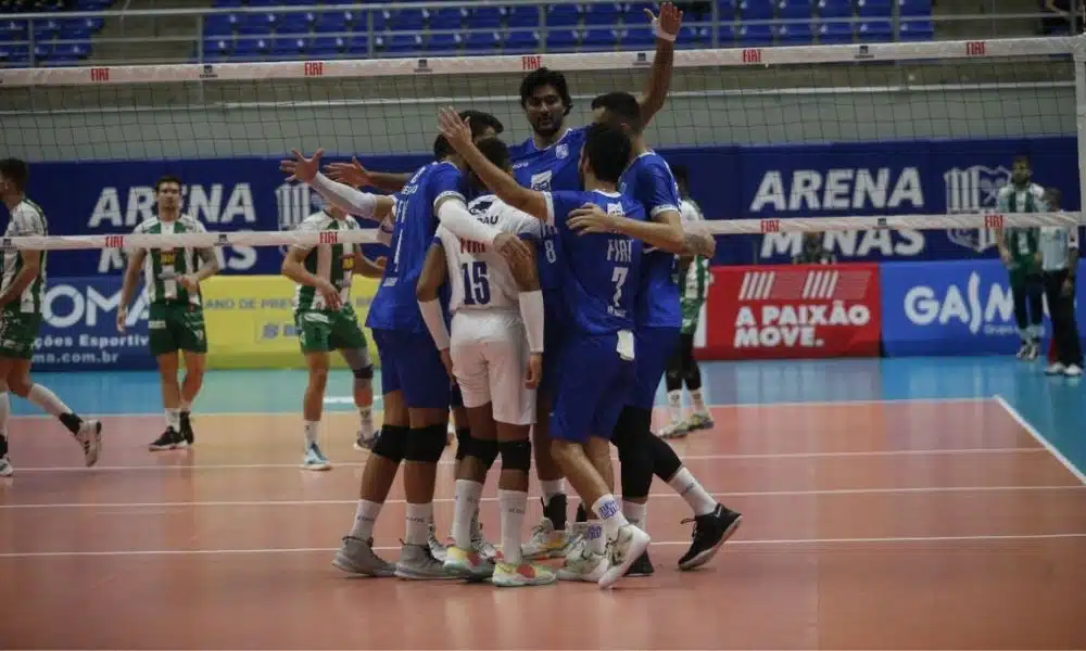 MINAS X MONTES CLAROS AMERICA SUPERLIGA DE VOLEI MASCULINO LEANDRO VISSOTO