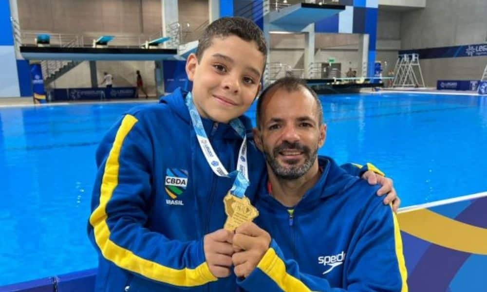 Saltos ornamentais sul-americano de esportes aquáticos