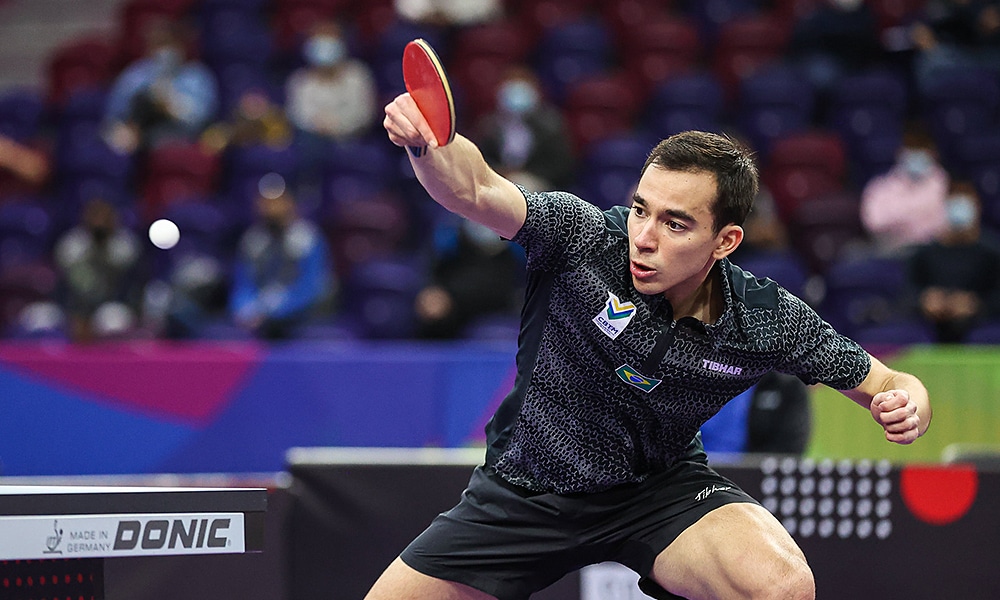 Hugo Calderano Campeonato Pan-Americano de tênis de Mesa Mundial de tênis de mesa
