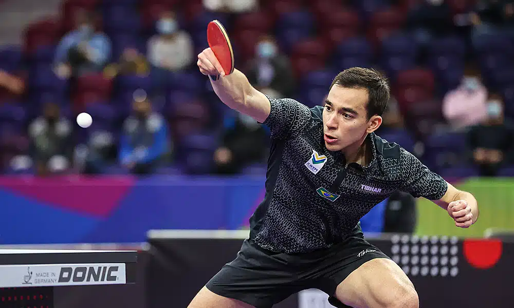 Hugo Calderano Campeonato Pan-Americano de tênis de Mesa Mundial de tênis de mesa