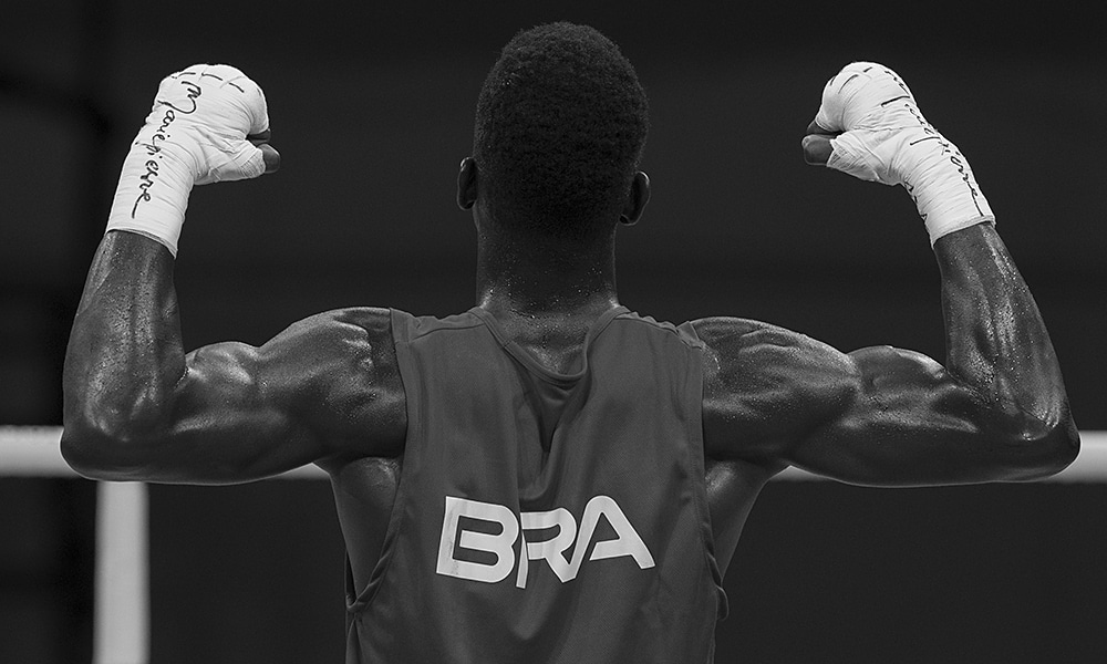Keno Machado Mundial de Boxe final campeão mundial de boxe medalha de prata