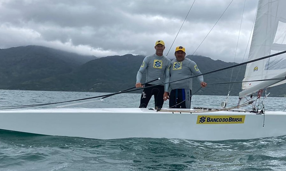 Robert Scheidt Sul-Americano classe Star vela Ubiratan Matos