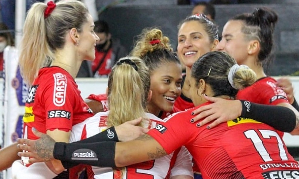 Vôlei Bauru Barueri Superliga feminina de vôlei feminino ao vivo