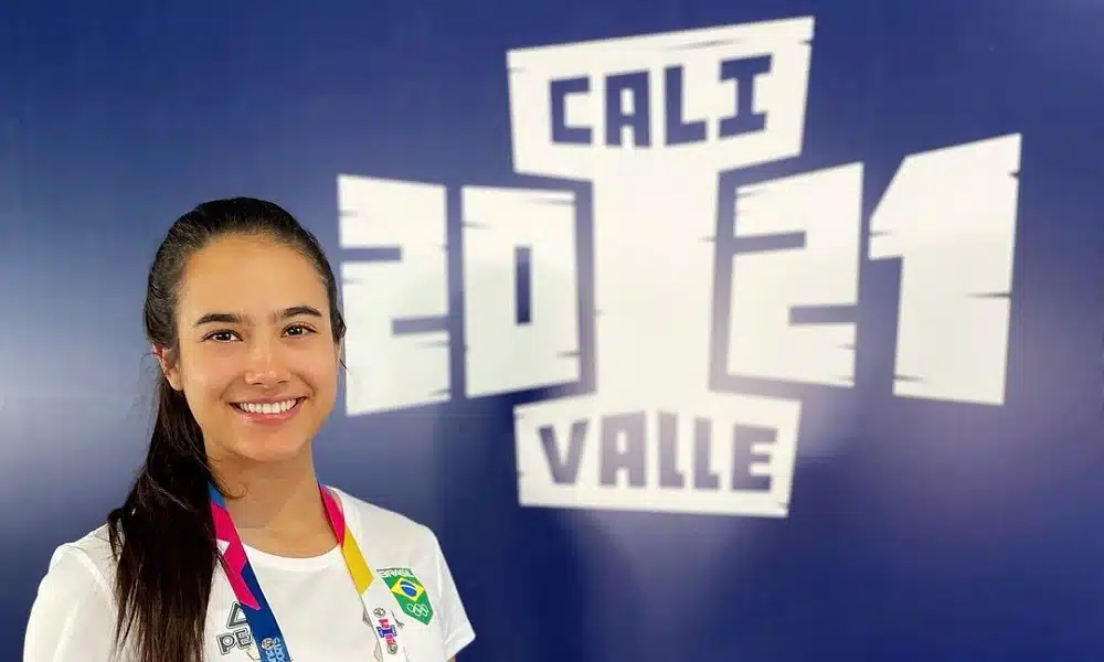 Bárbara Hellen caratê Pan Júnior de Calí