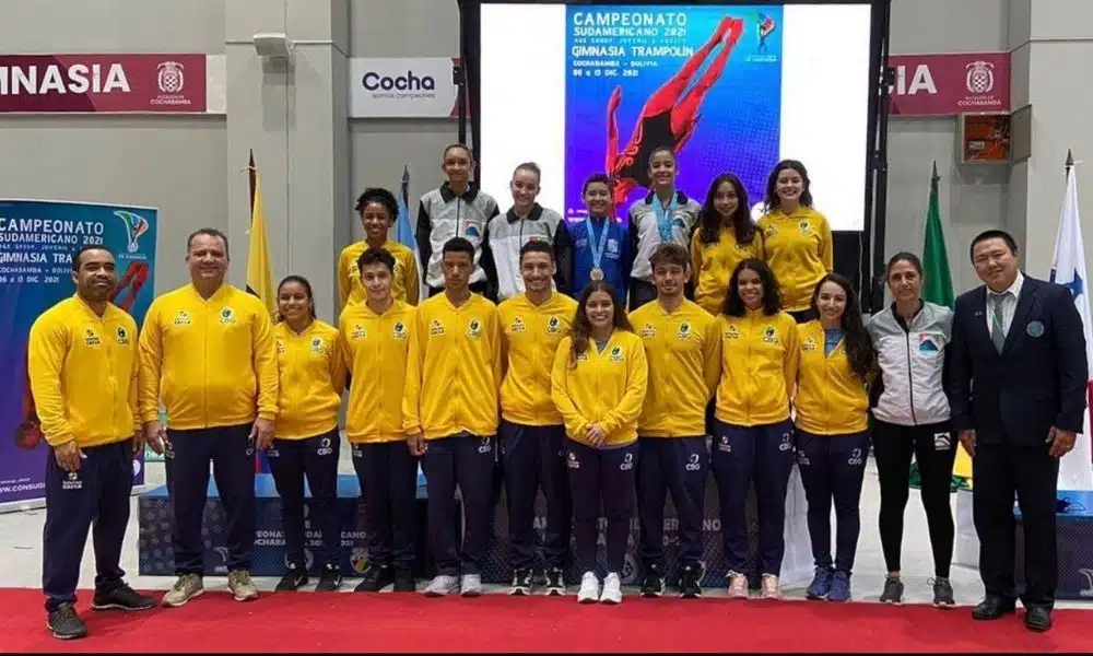 Campeonato Sul-Americano de ginástica de trampolim