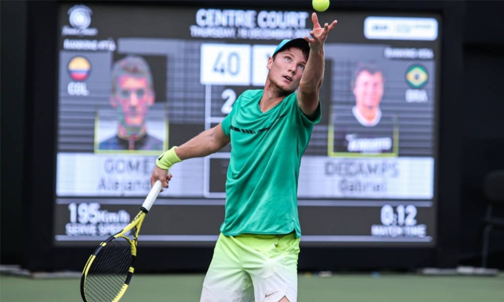 Gabriel Decamps tênis masculino ranking tênis e Luana Araújo ITF Gilbert Klier Pedro Boscardin Challenger de Lyon Polônia